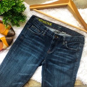 J. CREW FACTORY Matchstick Jeans 29